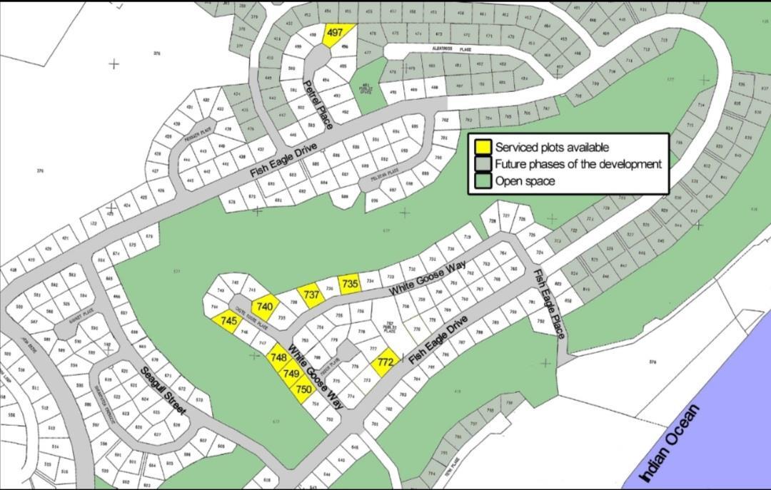 816 m² Land available in Cintsa