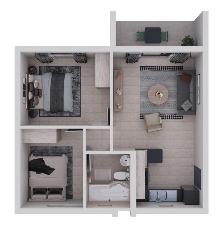 2 Bedroom Apartment in Garsfontein