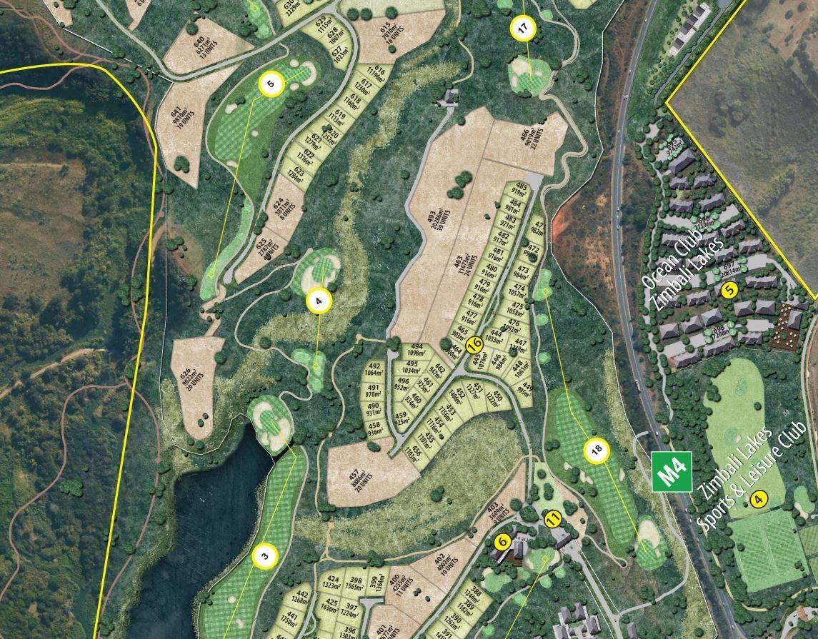 916 m² Land available in Zimbali Lakes Resort