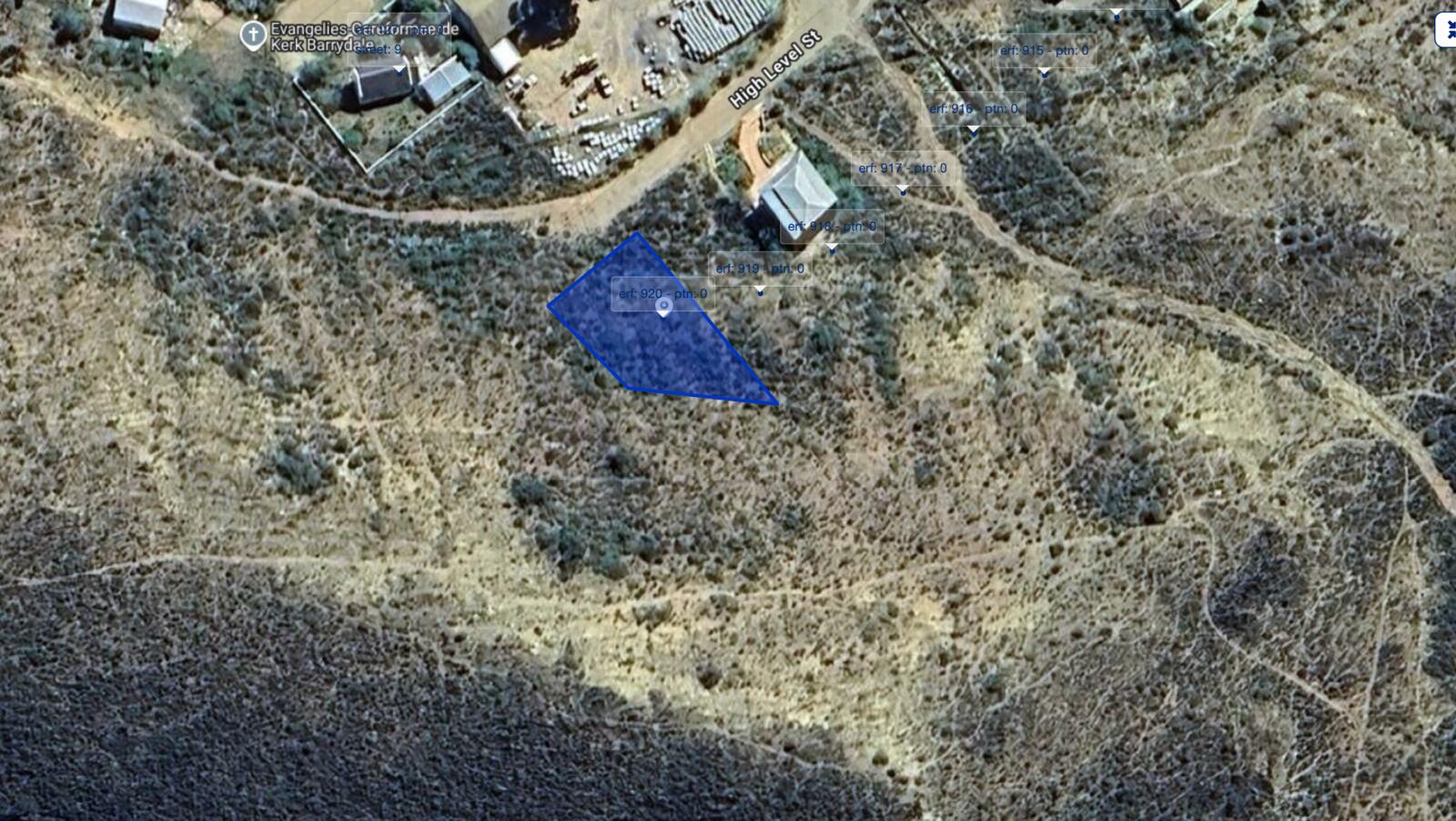 857 m² Land available in Barrydale