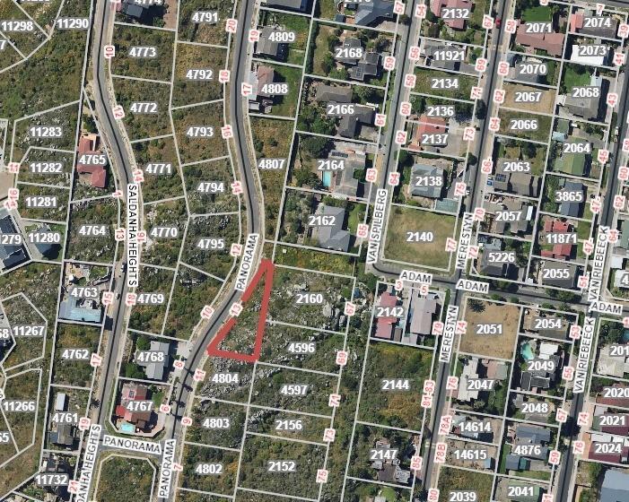 839 m² Land available in Saldanha