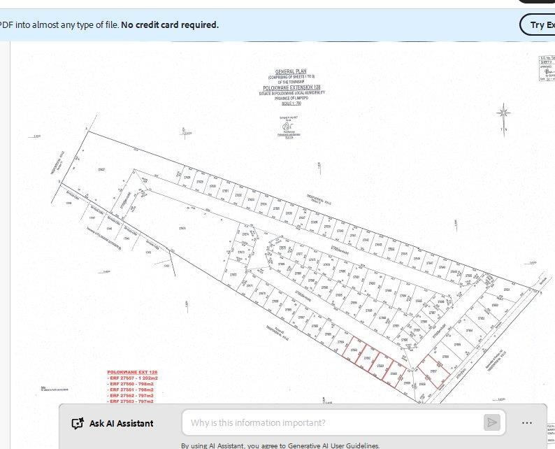 798 m² Land available in Tweefontein