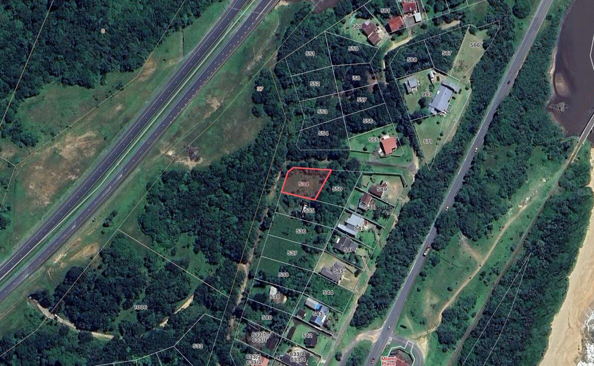 1 146 m² Land available in Hibberdene